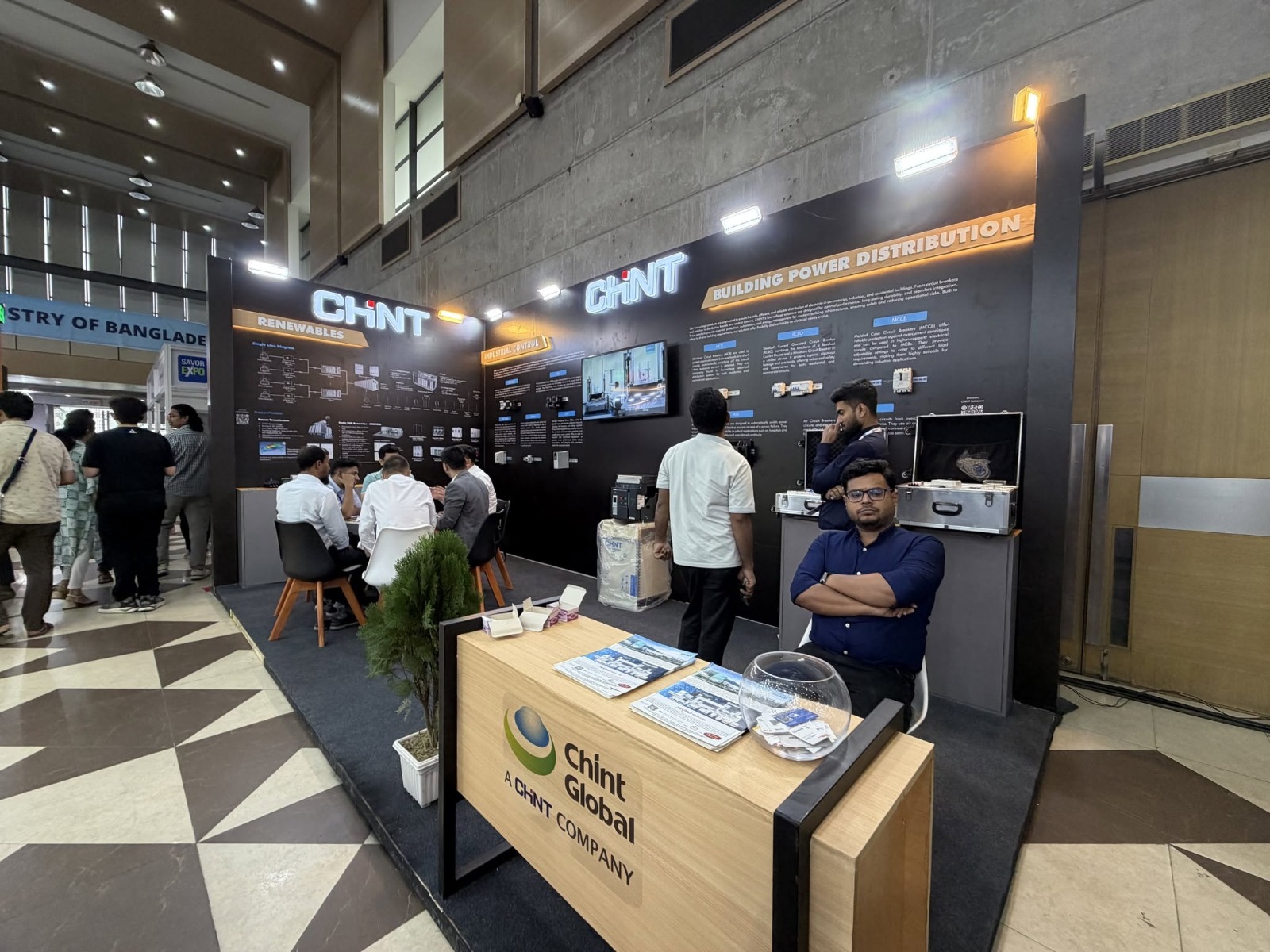 TENDA exhibition stall