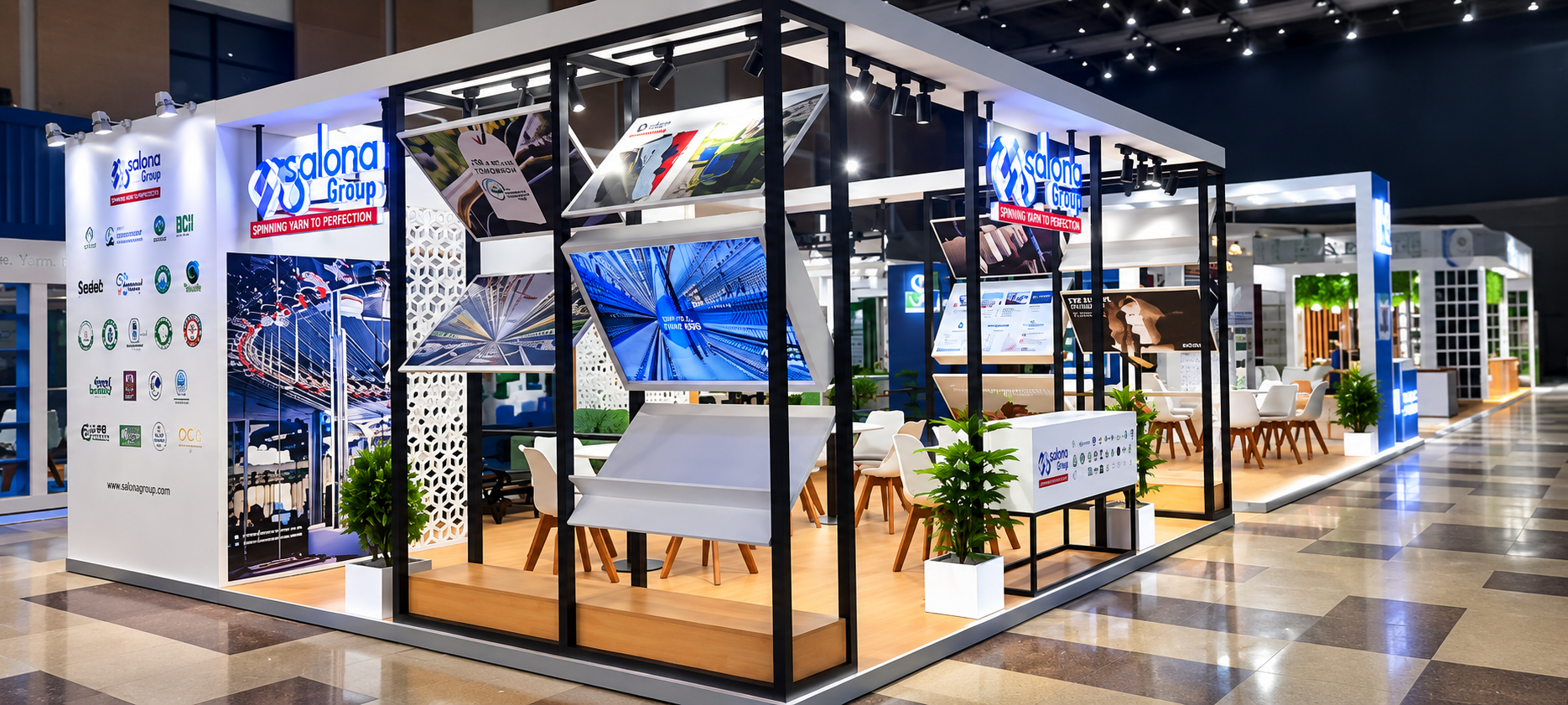 Salona exhibition stall