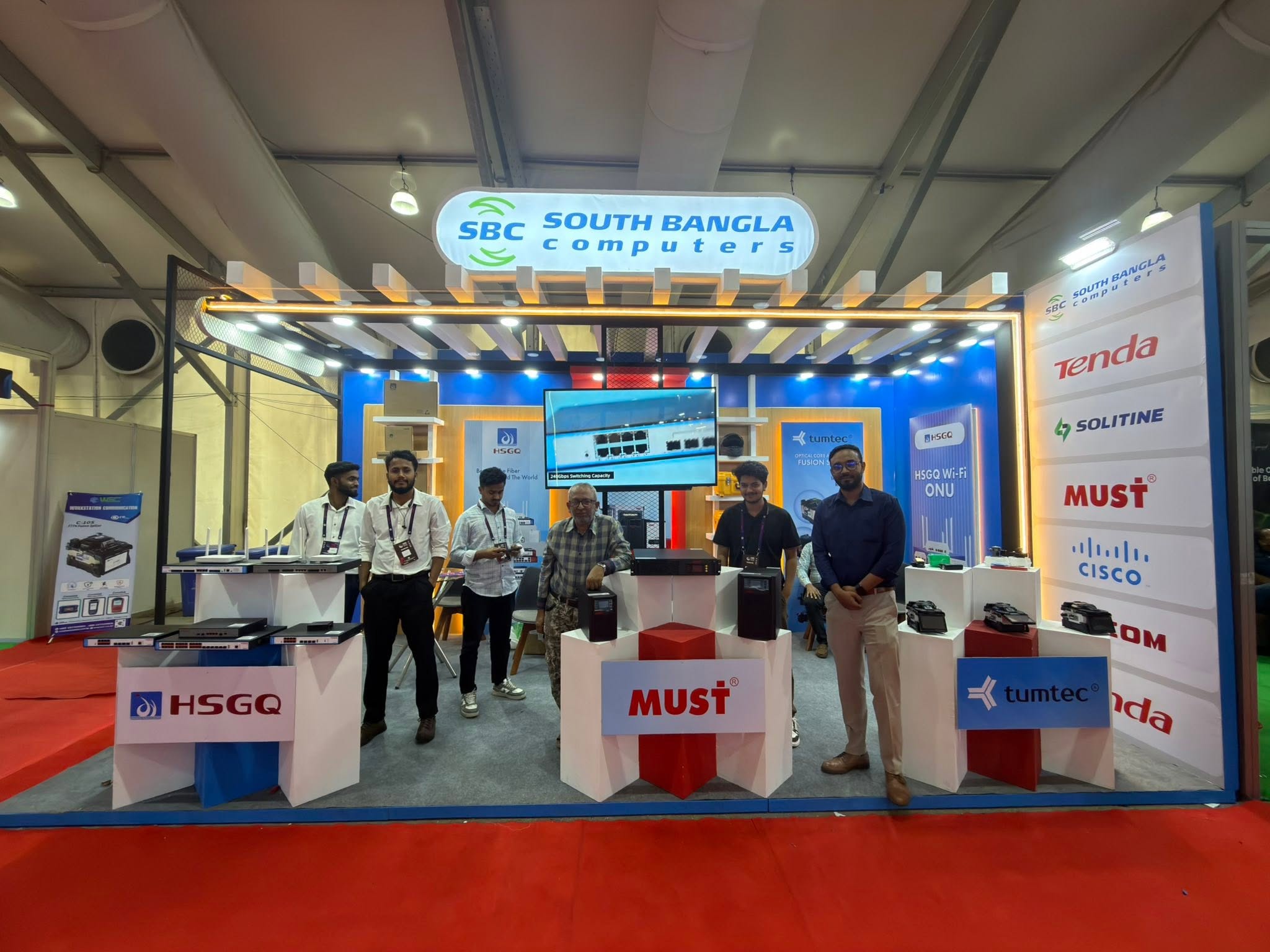 Sbc 1 exhibition stall